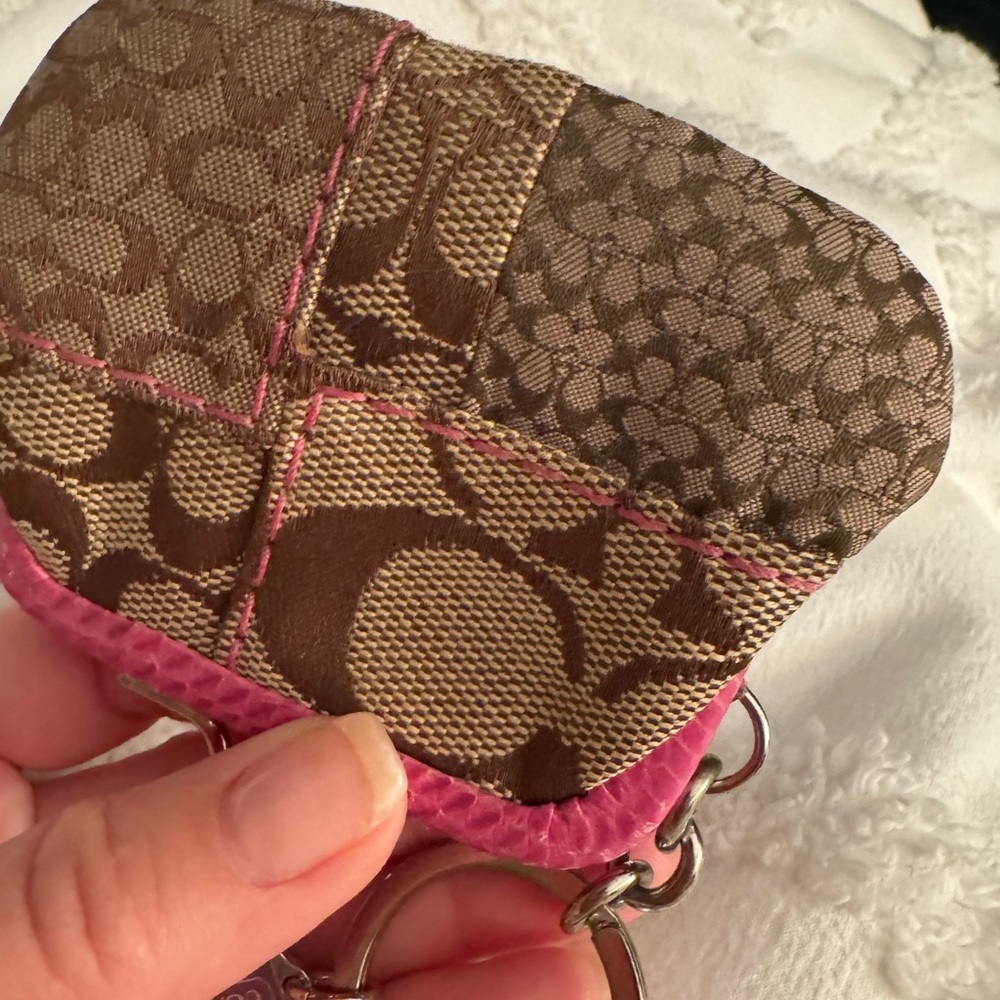 NWOT Rare Vintage Coach Patchwork Coin Pouch - Picture 9 of 12